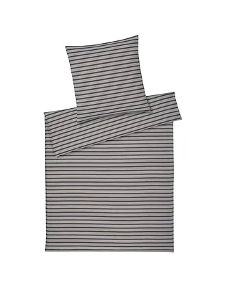 ELEGANTE | Flanell Bettwäsche INVERNESS 70x90cm/140x200cm Anthrazit | 